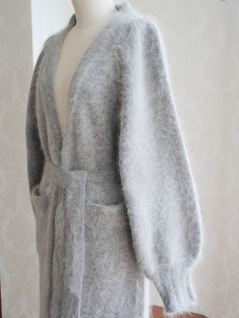 VK-128 Angora Long Cardigan – Verybrain