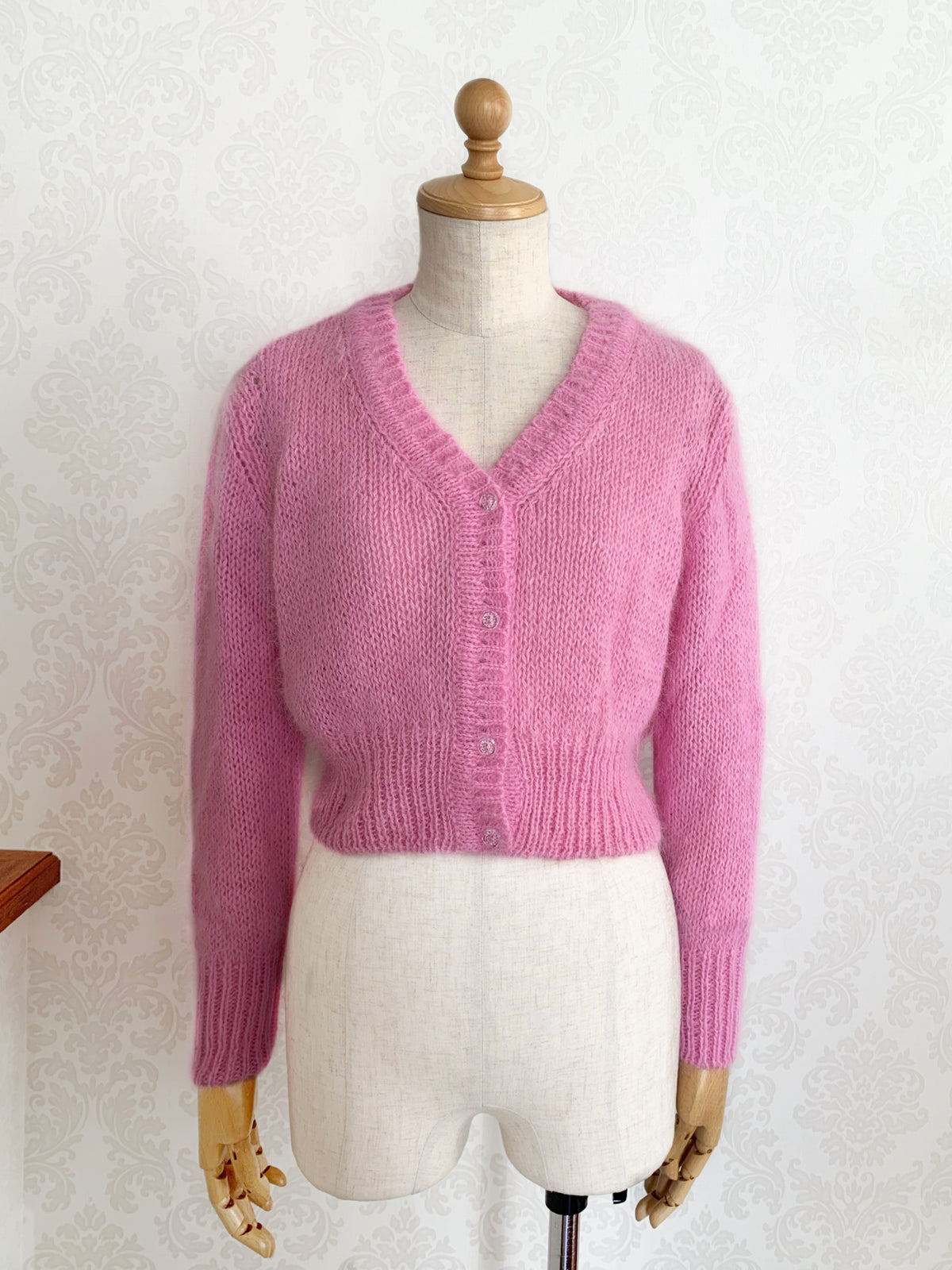 Angola Cardigan：vivid pink – Verybrain