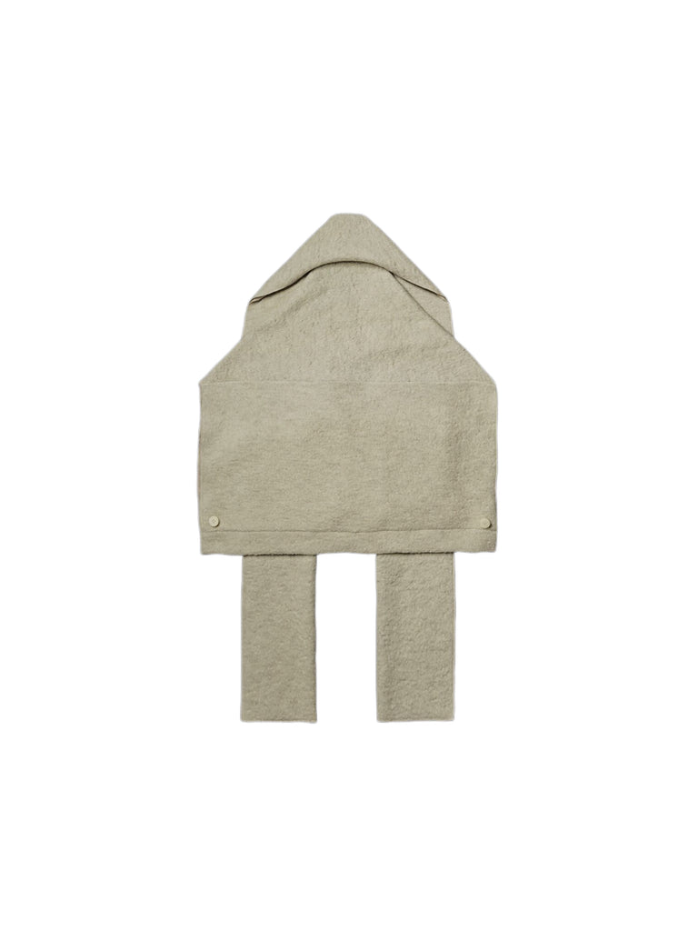 papier: Muffler poncho/grey – Verybrain