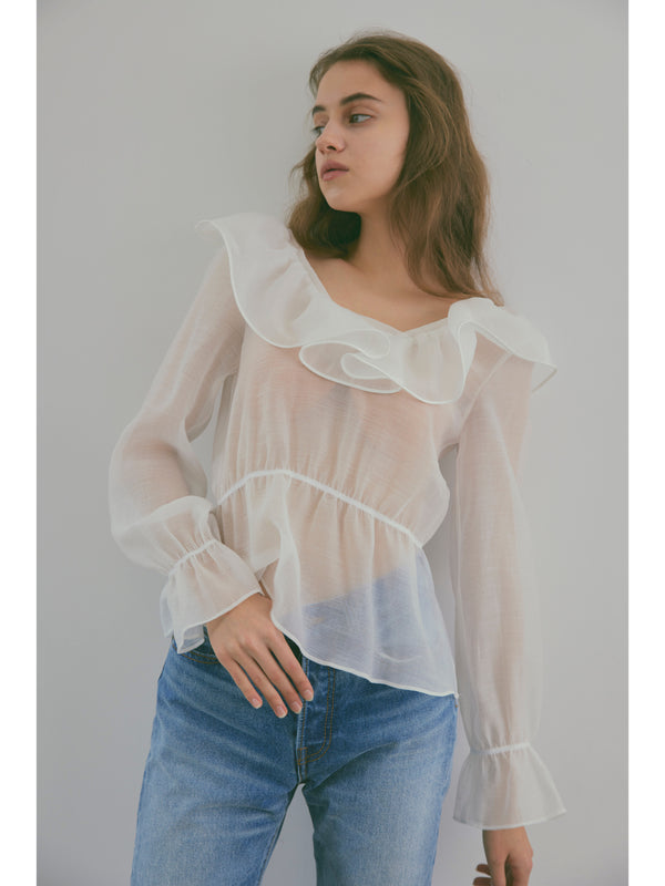 92㎝裾まわり期間限定値下⭕️ベリーブレイン新作大人気satin ribbon blouse